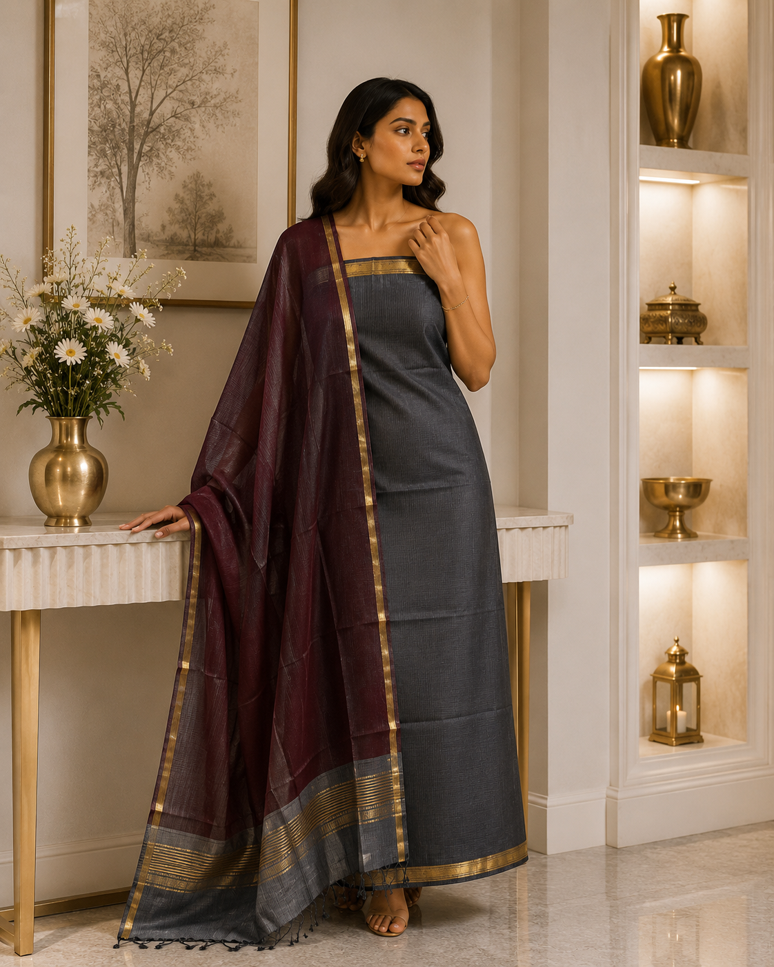 Maheshwari Silk Cotton KD1