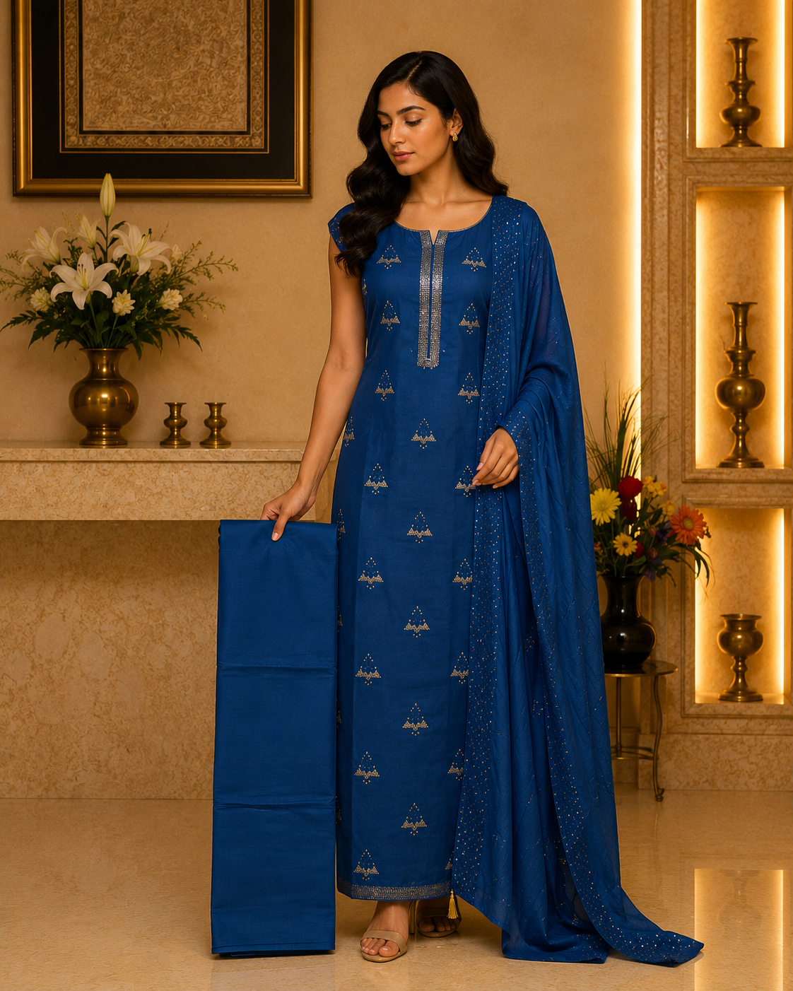 Blue Cambric Cotton DM