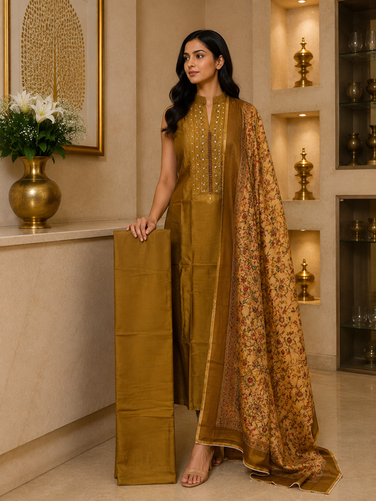 Brown Munga Silk DM