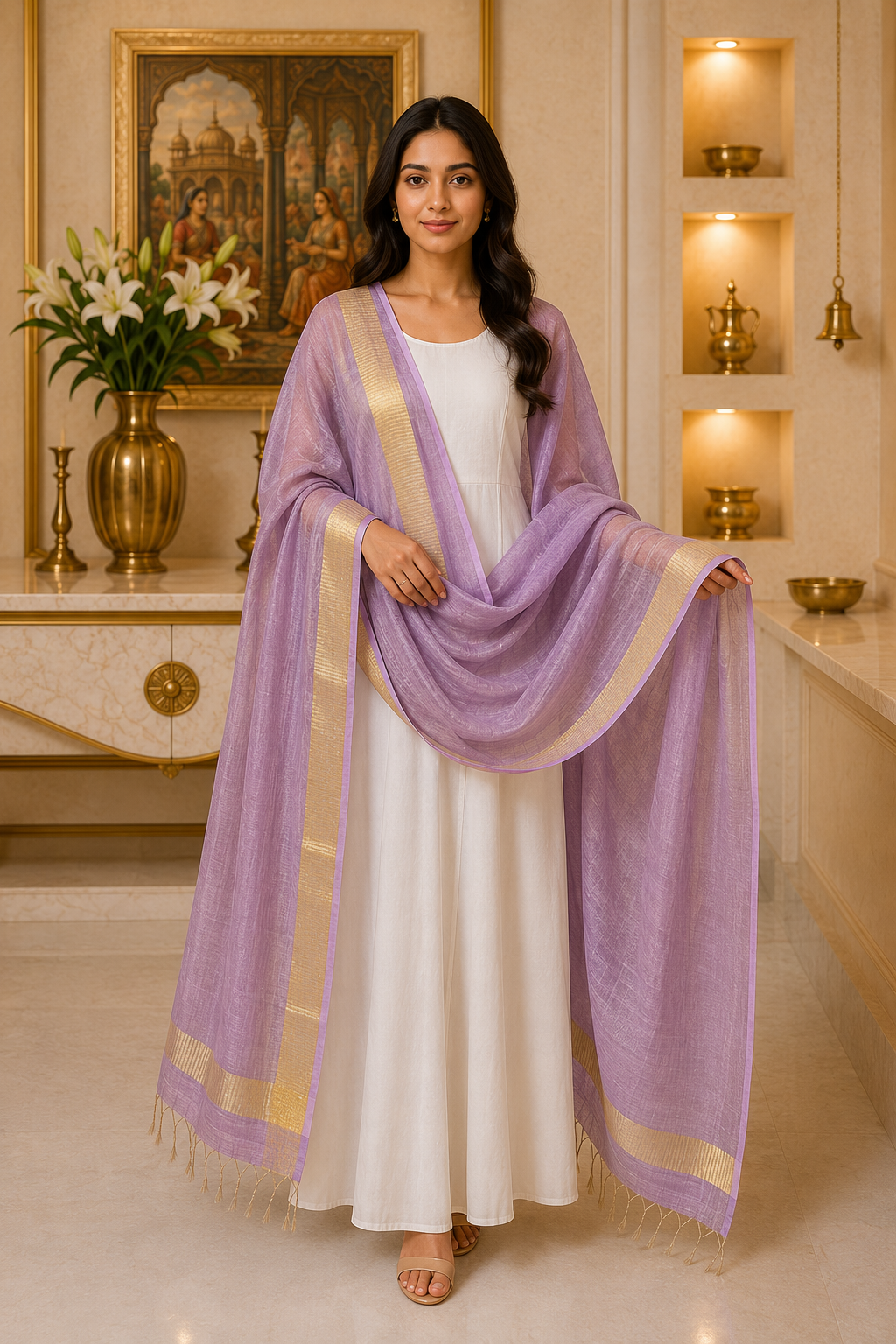 Linen Tissue Dupatta