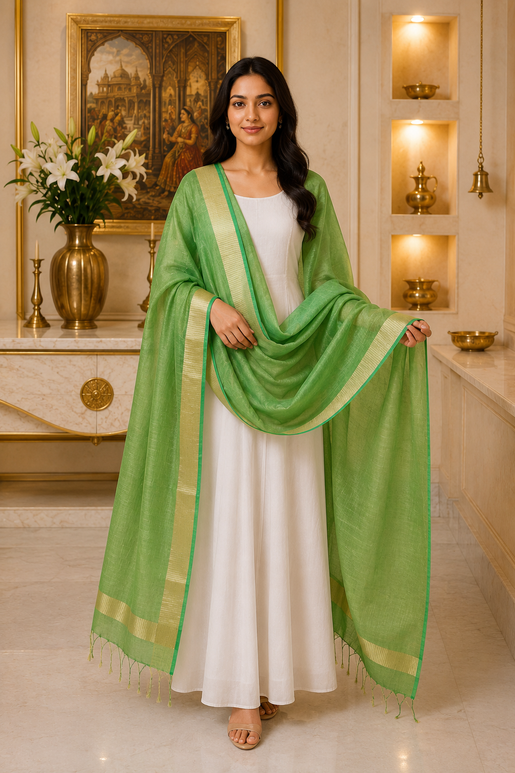 Linen Tissue Dupatta
