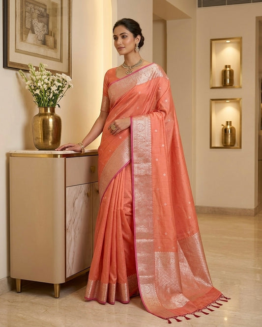 Benaras Cotton Silk Saree