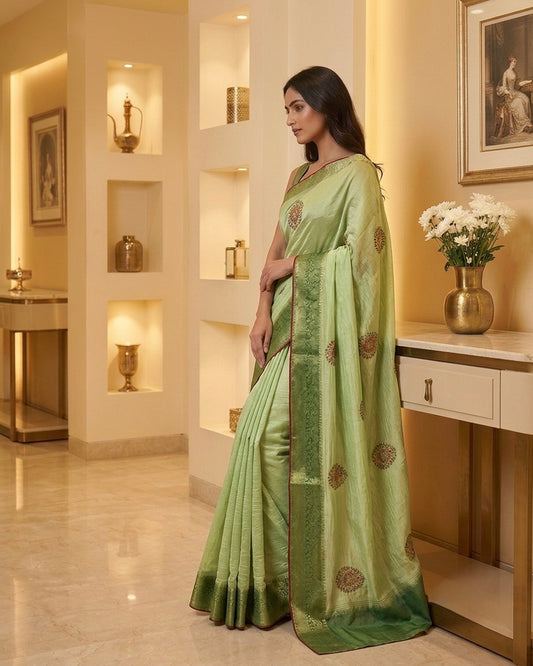 Munga Silk Designer Saree