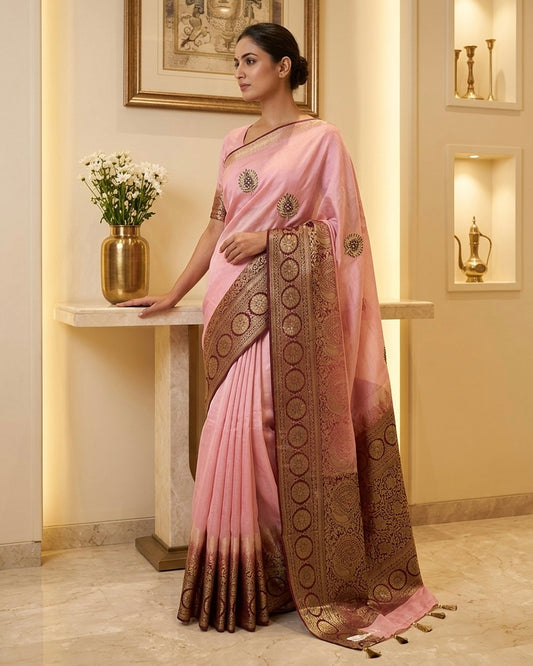 Munga Silk Designer Saree